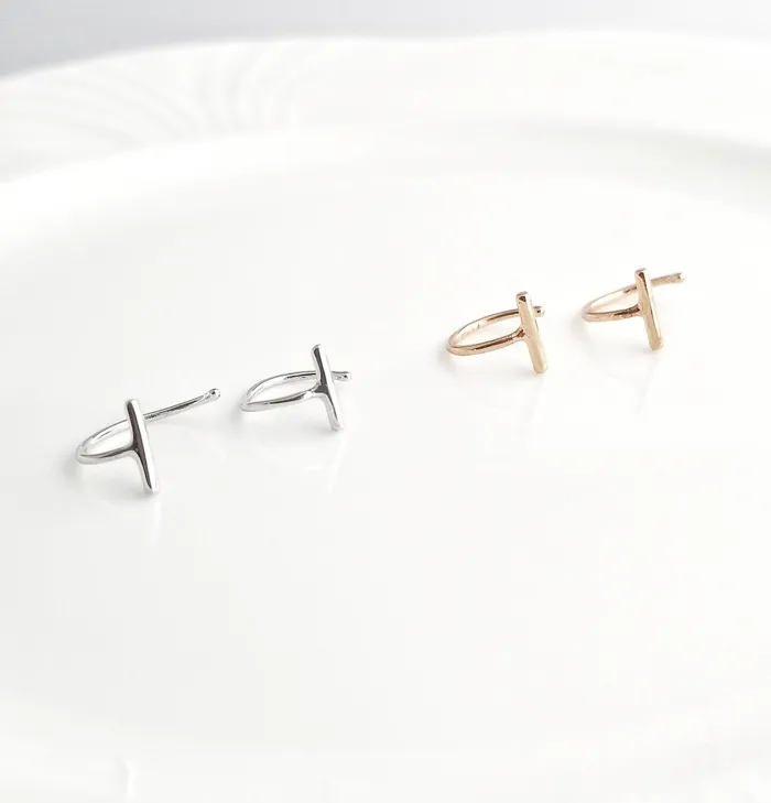 Bar Semi Hoops ellie k co Necklaces
