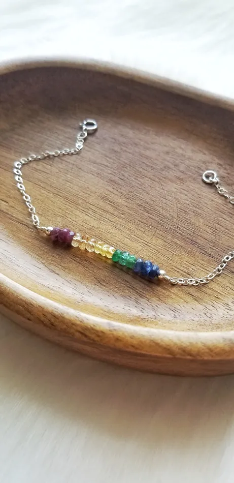 ellie k co Bracelets Kyles Rainbow of Hope Bracelet