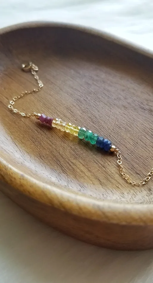 ellie k co Bracelets Kyles Rainbow of Hope Bracelet