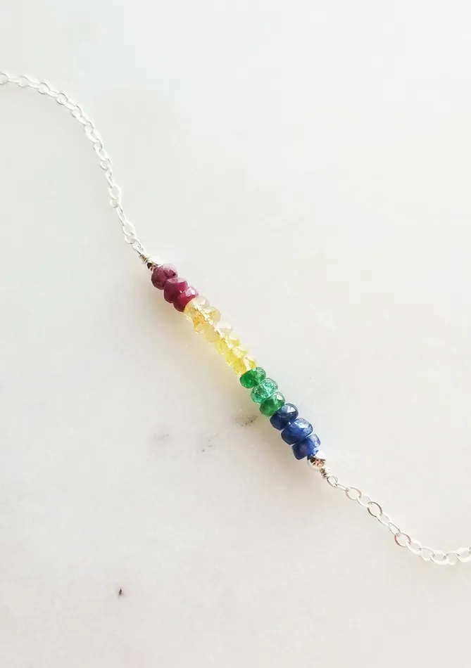 ellie k co Bracelets Kyles Rainbow of Hope Bracelet
