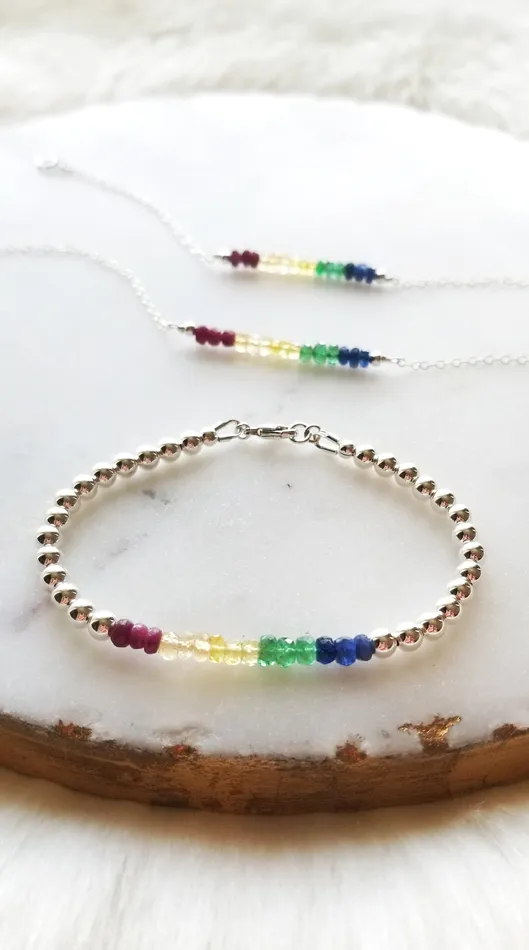 ellie k co Bracelets Kyles Rainbow of Hope Bracelet