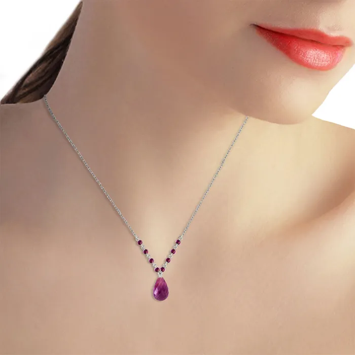 MayaMila 115 Carat 14K Solid White Gold You Intoxicate Me Amethyst Necklace Necklaces MayaMila 115 Carat 14K Solid White Gold You Intoxicate Me Amethyst Necklace Necklaces