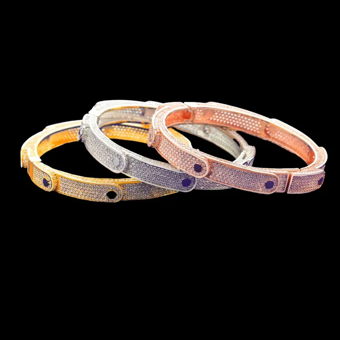9MM Flooded Ice Multi Layered Iced Out Diamond Bracelet Flooded Ice Bracelets