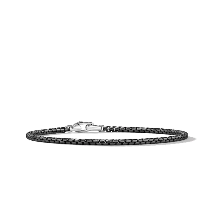Box Chain Bracelet with Stainless Steel and Sterling Silver 27mm David Yurman Bracelets Box Chain Bracelet with Stainless Steel and Sterling Silver 27mm David Yurman Bracelets