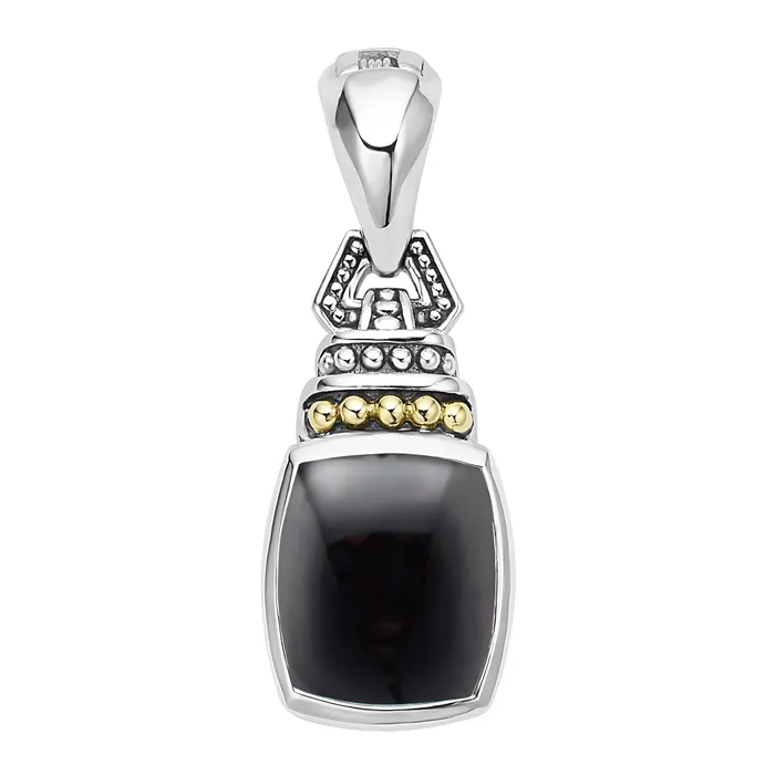 Caviar Color Onyx Pendant LAGOS Necklaces