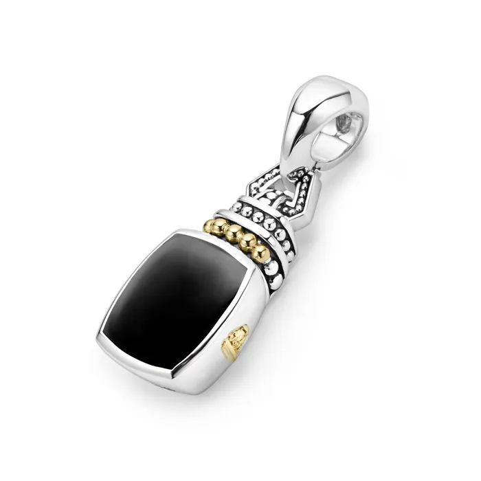 Caviar Color Onyx Pendant LAGOS Necklaces