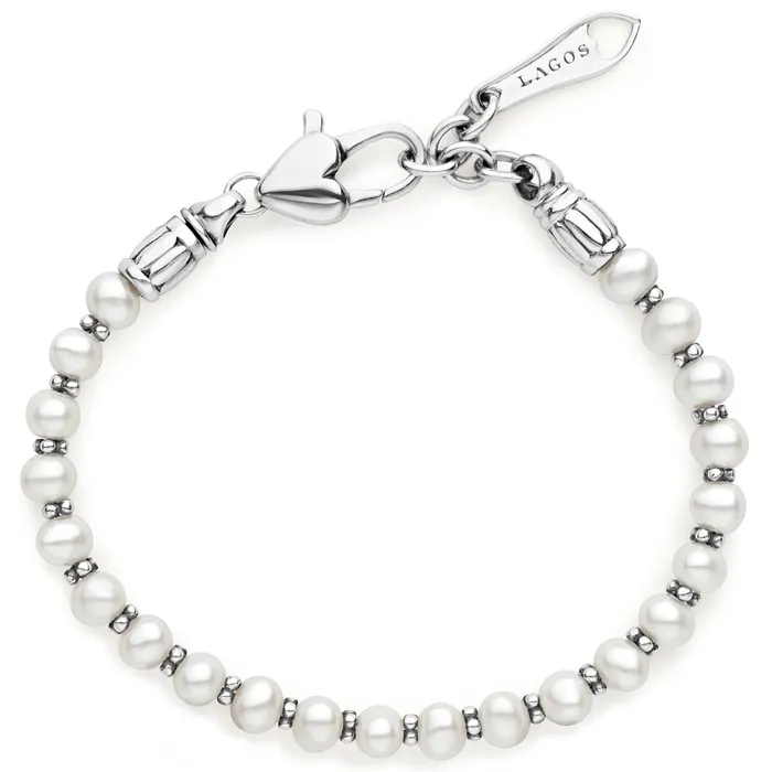 Kinder Childs First Pearl Bracelet LAGOS Bracelets