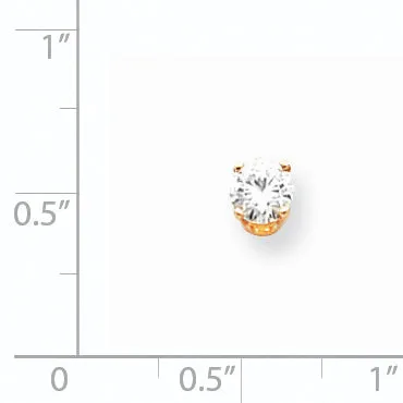 14k A Diamond earring goldiaca Earrings