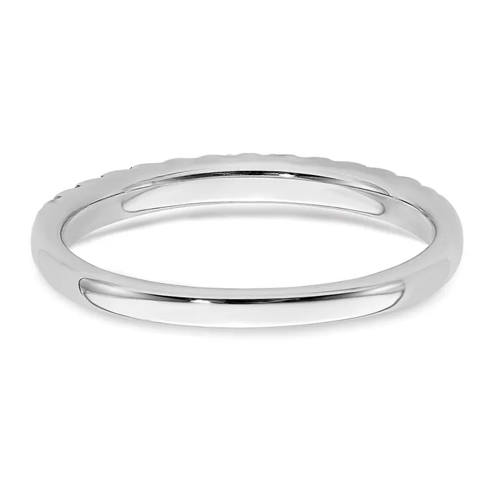 14k Rose Gold Real Diamond Wedding Band Goldia Rings