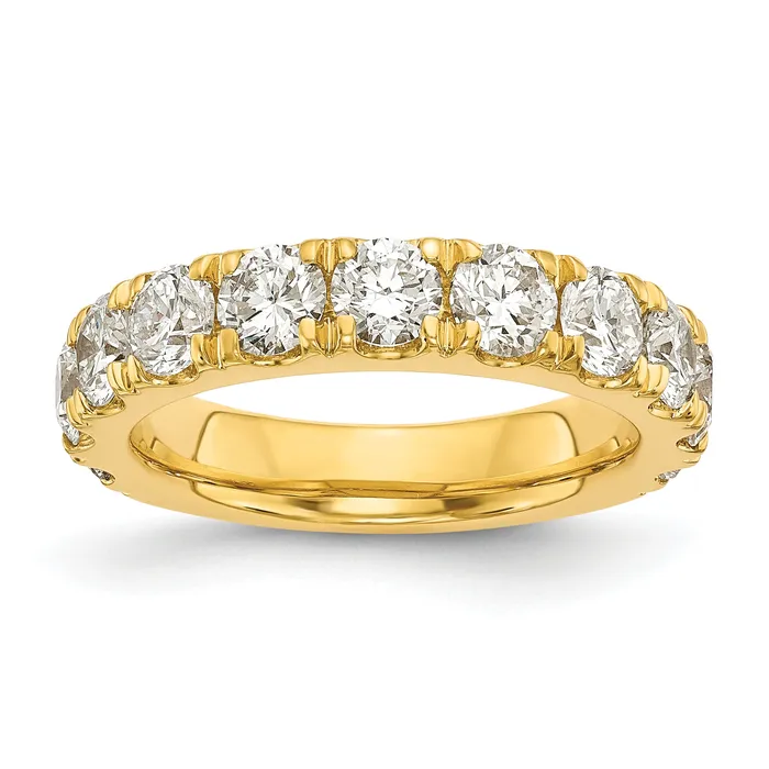 14k Yellow Gold 2 Ct Lab Grown Diamond VSSI G Wedding Band Ring Goldia Rings 14k Yellow Gold 2 Ct Lab Grown Diamond VSSI G Wedding Band Ring Goldia Rings