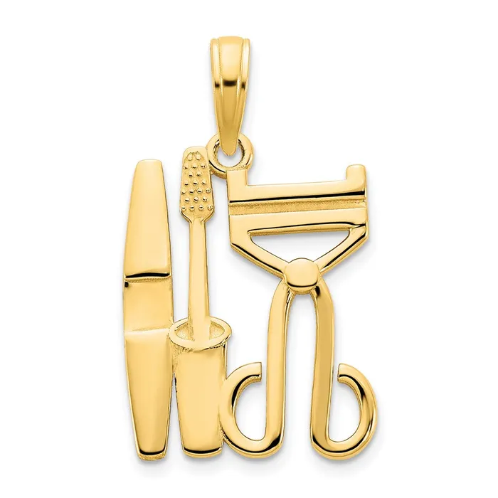 14k Yellow Gold Cosmetics Pendant Goldia PreStyled Sets
