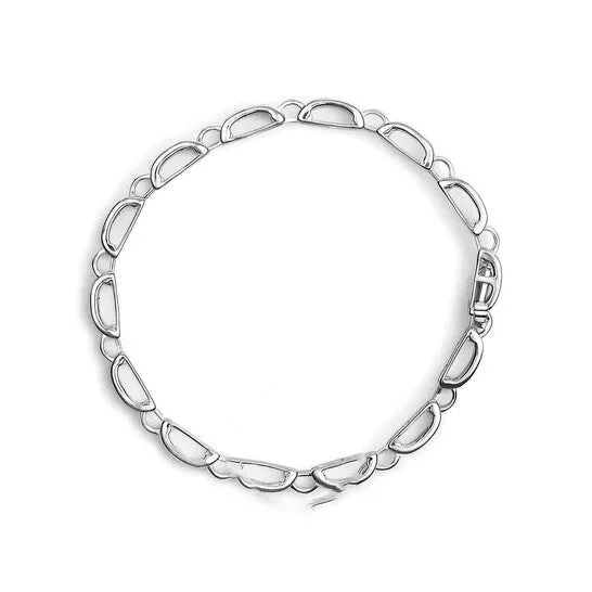 Bracelets JMS always Original Haus of Brilliance 14K White Gold 100 Cttw PrincessCut Diamond Link Bracelet IJ Color I1I2 Clarity Size 725 Bracelets JMS always Original Haus of Brilliance 14K White Gold 100 Cttw PrincessCut Diamond Link Bracelet IJ Color I1I2 Clarity Size 725