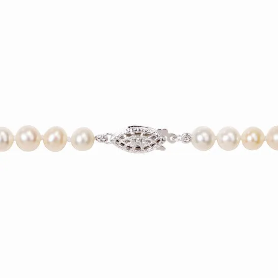 Earrings JMS always Original AMOUR 5 6 Mm Freshwater Cultured Pearl 24in Strand with Sterling Silver Clasp Earrings JMS always Original AMOUR 5 6 Mm Freshwater Cultured Pearl 24in Strand with Sterling Silver Clasp