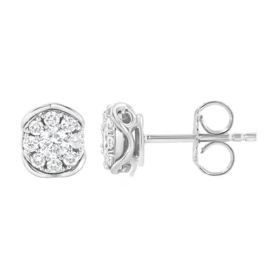 Earrings JMS always Original Haus of Brilliance 925 Sterling Silver 12 cttw Lab Grown Diamond Composite Earring FG Color VS2SI1 Clarity Earrings JMS always Original Haus of Brilliance 925 Sterling Silver 12 cttw Lab Grown Diamond Composite Earring FG Color VS2SI1 Clarity