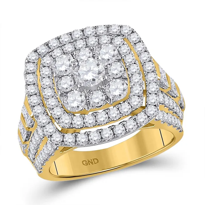 gndatlanta 14k Yellow Gold Round Diamond Solitaire Bridal Engagement Ring 358 Cttw Certified Rings gndatlanta 14k Yellow Gold Round Diamond Solitaire Bridal Engagement Ring 358 Cttw Certified Rings