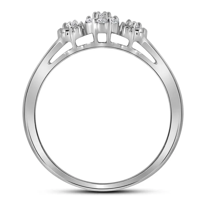 gndatlanta Rings 18CTWDiamond CLUSTER RING