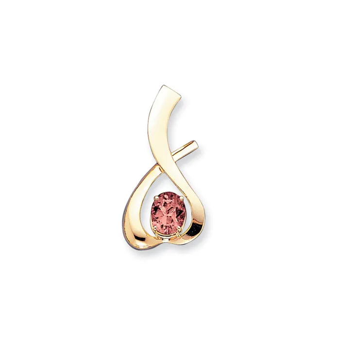 Goldia 14k Yellow Gold 10x8mm Oval Garnet Checker slide PreStyled Sets Goldia 14k Yellow Gold 10x8mm Oval Garnet Checker slide PreStyled Sets