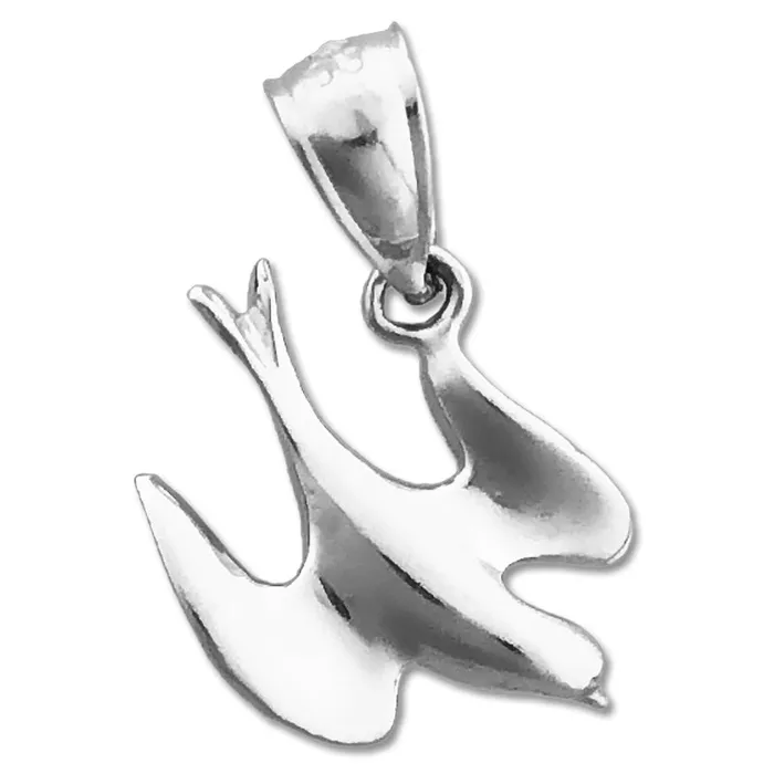 Goldia Charm Necklaces 14K Gold Dove Mini Charm