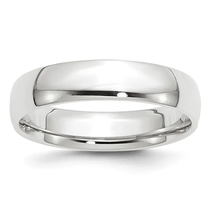 Goldia Rings Solid 14K White Gold 5mm Light Weight Comfort Fit MensWomens Wedding Band Ring Size 105 Goldia Rings Solid 14K White Gold 5mm Light Weight Comfort Fit MensWomens Wedding Band Ring Size 105