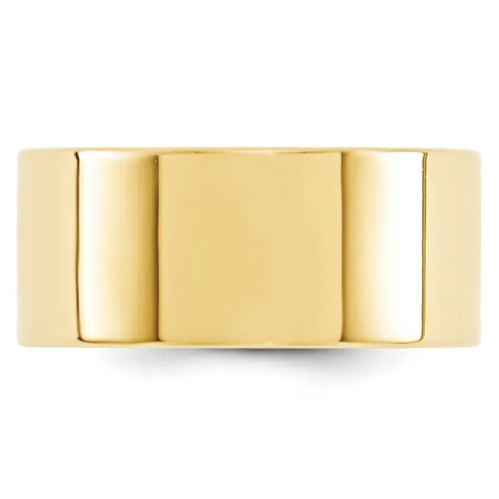 Goldia Rings Solid 14K Yellow Gold 10mm Standard Flat Comfort Fit MensWomens Wedding Band Ring Size 85 Goldia Rings Solid 14K Yellow Gold 10mm Standard Flat Comfort Fit MensWomens Wedding Band Ring Size 85
