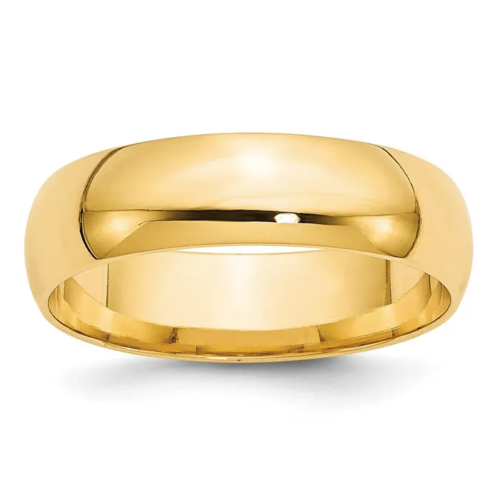 Goldia Rings Solid 18K Yellow Gold 6mm Light Weight Comfort Fit MensWomens Wedding Band Ring Size 115 Goldia Rings Solid 18K Yellow Gold 6mm Light Weight Comfort Fit MensWomens Wedding Band Ring Size 115