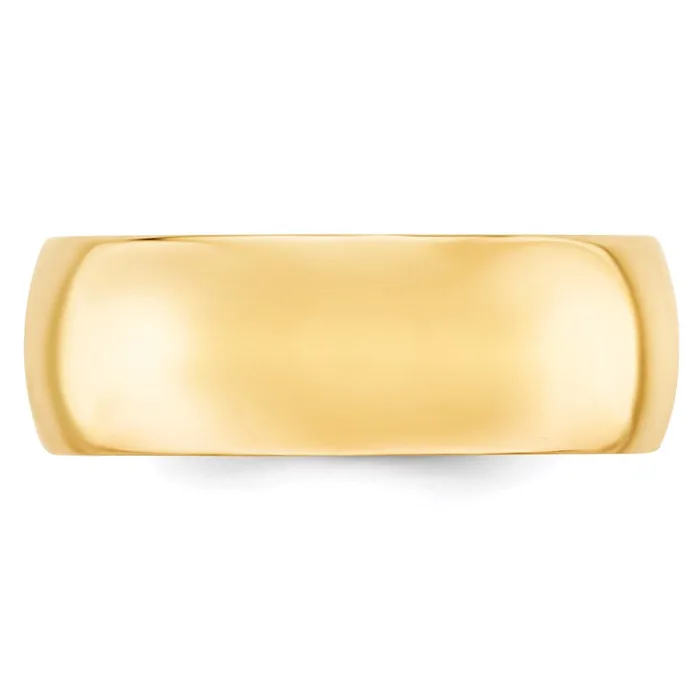 Goldia Rings Solid 18K Yellow Gold 8mm Comfort Fit MensWomens Wedding Band Ring Size 75 Goldia Rings Solid 18K Yellow Gold 8mm Comfort Fit MensWomens Wedding Band Ring Size 75
