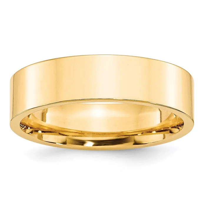 Goldia Solid 18K Yellow Gold 6mm Standard Flat Comfort Fit MensWomens Wedding Band Ring Size 85 Rings Goldia Solid 18K Yellow Gold 6mm Standard Flat Comfort Fit MensWomens Wedding Band Ring Size 85 Rings