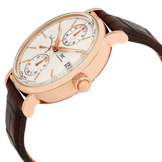 JMS always Earrings Original IWC Portofino Monopusher SilverPlated Dial Chronograph 18K Rose Gold Mens Watch IW515104 JMS always Earrings Original IWC Portofino Monopusher SilverPlated Dial Chronograph 18K Rose Gold Mens Watch IW515104