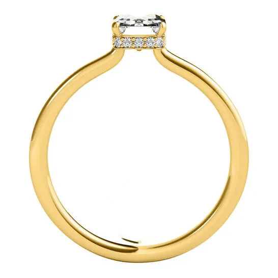 JMS always Earrings Original Maulijewels 210 Carat Emerald Cut Moissanite Natural Diamond Engagement Rings For Women In 10K Yellow Gold JMS always Earrings Original Maulijewels 210 Carat Emerald Cut Moissanite Natural Diamond Engagement Rings For Women In 10K Yellow Gold