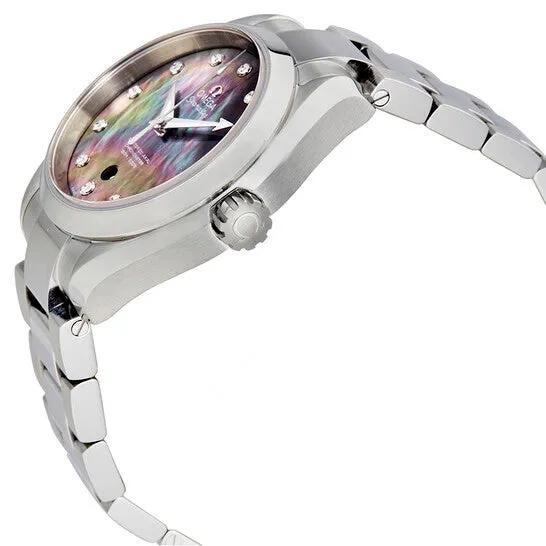 JMS always Necklaces Original Omega Seamaster Aqua Terra Mother of Pearl Diamond Dial Stainless Steel Automatic Ladies Watch 23110342057001 JMS always Necklaces Original Omega Seamaster Aqua Terra Mother of Pearl Diamond Dial Stainless Steel Automatic Ladies Watch 23110342057001