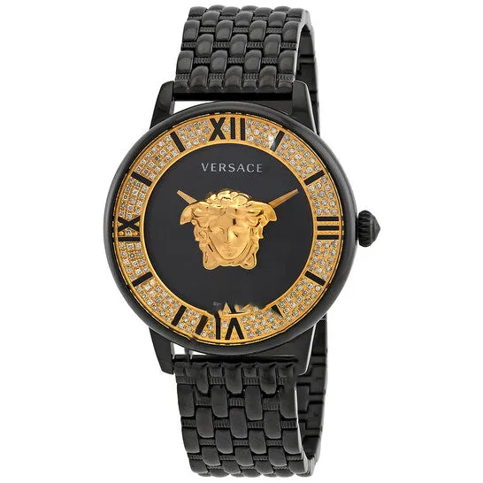 JMS always Original Versace La Medusa Diamond Quartz Black Dial Ladies Watch VE2R00922 Watches JMS always Original Versace La Medusa Diamond Quartz Black Dial Ladies Watch VE2R00922 Watches