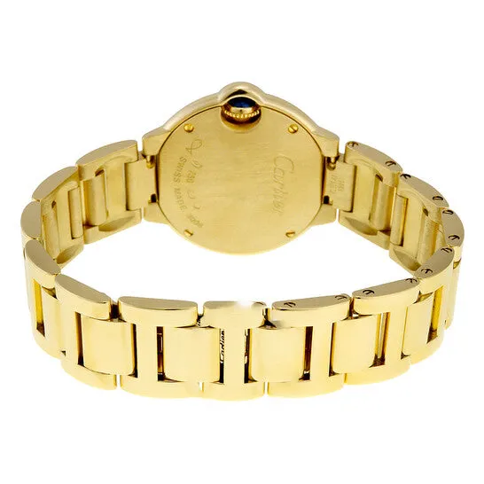 JMS always PreStyled Sets Original Cartier Ballon Bleu de Cartier 18k Yellow Gold Small Watch W69001Z2