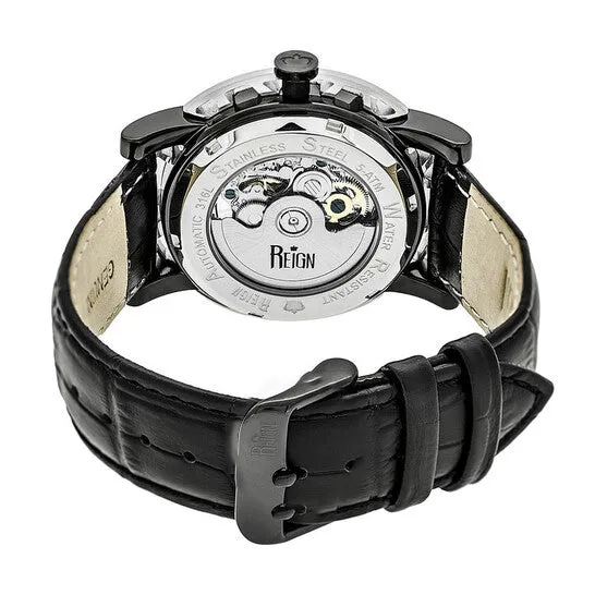 JMS always Rings Original Reign Stavros Black Skeleton Two Tone Mens Watch RN3704 JMS always Rings Original Reign Stavros Black Skeleton Two Tone Mens Watch RN3704