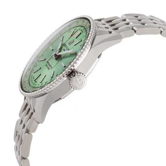 JMS always Watches Original Breitling Navitimer Automatic Green Dial Ladies Watch A17327361L1A1 JMS always Watches Original Breitling Navitimer Automatic Green Dial Ladies Watch A17327361L1A1