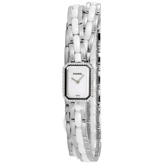 JMS always Watches Original Chanel Premiere White Dial Ceramic and Steel Diamond Ladies Watch H3059 JMS always Watches Original Chanel Premiere White Dial Ceramic and Steel Diamond Ladies Watch H3059
