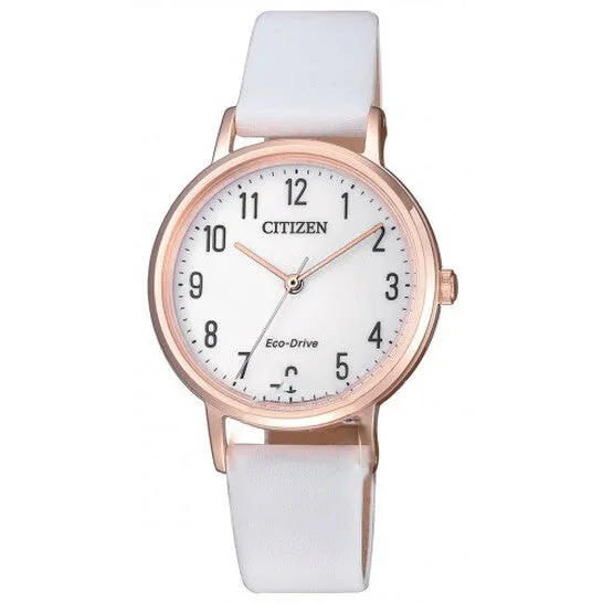 JMS always Watches Original Citizen EcoDrive White Dial Ladies Watch EM057914A JMS always Watches Original Citizen EcoDrive White Dial Ladies Watch EM057914A