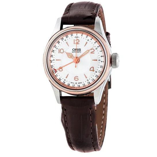 JMS always Watches Original Oris Big Crown Silver Dial Brown Leather Automatic Ladies Watch 59476954361LS JMS always Watches Original Oris Big Crown Silver Dial Brown Leather Automatic Ladies Watch 59476954361LS
