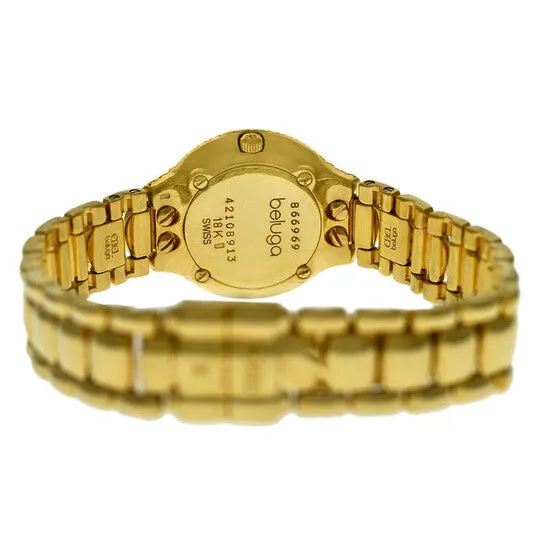 JMS always Watches Original Preowned Ebel Beluga Quartz Diamond Black Dial Ladies Watch 866969 JMS always Watches Original Preowned Ebel Beluga Quartz Diamond Black Dial Ladies Watch 866969