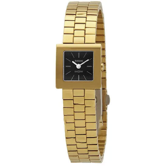 JMS always Watches Original Rado Diastar Quartz Black Dial Ladies Watch R18987153 JMS always Watches Original Rado Diastar Quartz Black Dial Ladies Watch R18987153