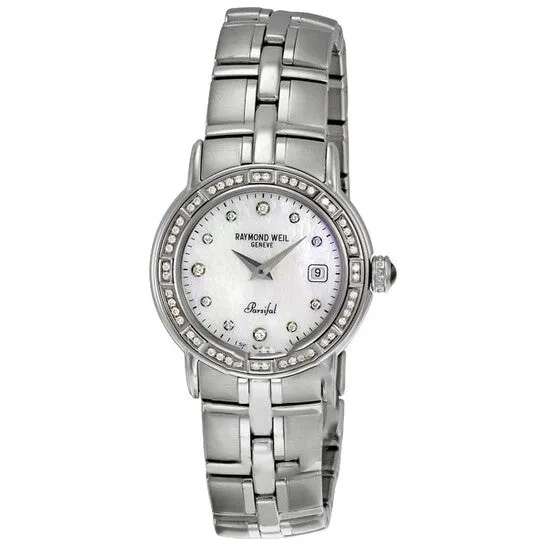 JMS always Watches Original Raymond Weil Parsifal Mother of Pearl Diamond Ladies Watch 9441STS97081 JMS always Watches Original Raymond Weil Parsifal Mother of Pearl Diamond Ladies Watch 9441STS97081