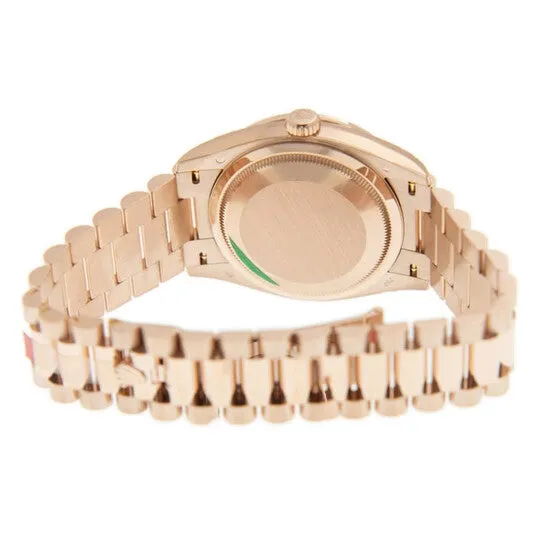 JMS always Watches Original Rolex DayDate 36 Rose Diamond Dial Automatic 18kt Everose Gold President Watch 128345PDP JMS always Watches Original Rolex DayDate 36 Rose Diamond Dial Automatic 18kt Everose Gold President Watch 128345PDP