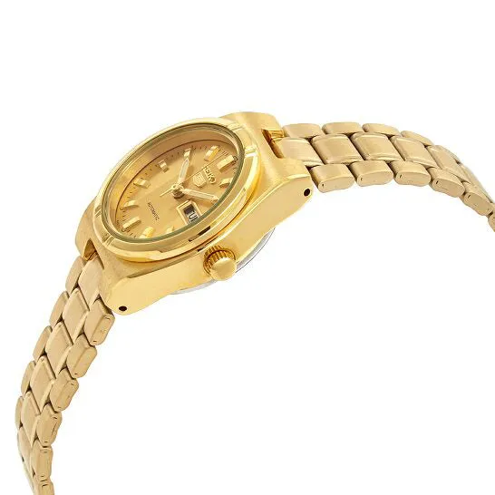 JMS always Watches Original Seiko Series 5 Automatic Gold Dial Ladies Watch SYM600 JMS always Watches Original Seiko Series 5 Automatic Gold Dial Ladies Watch SYM600
