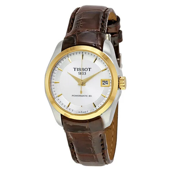 JMS always Watches Original Tissot Couturier Powermatic 80 Silver Dial Ladies Watch T0352072603100 JMS always Watches Original Tissot Couturier Powermatic 80 Silver Dial Ladies Watch T0352072603100