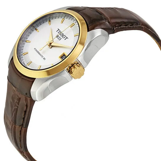 JMS always Watches Original Tissot Couturier Powermatic 80 Silver Dial Ladies Watch T0352072603100 JMS always Watches Original Tissot Couturier Powermatic 80 Silver Dial Ladies Watch T0352072603100