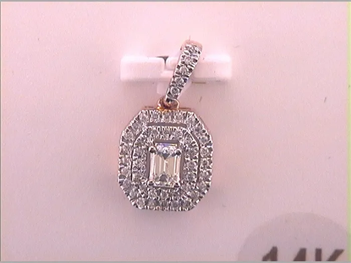 Necklaces gndatlanta 14k Rose Gold Emerald Diamond Fashion Halo Pendant 14 Cttw Necklaces gndatlanta 14k Rose Gold Emerald Diamond Fashion Halo Pendant 14 Cttw