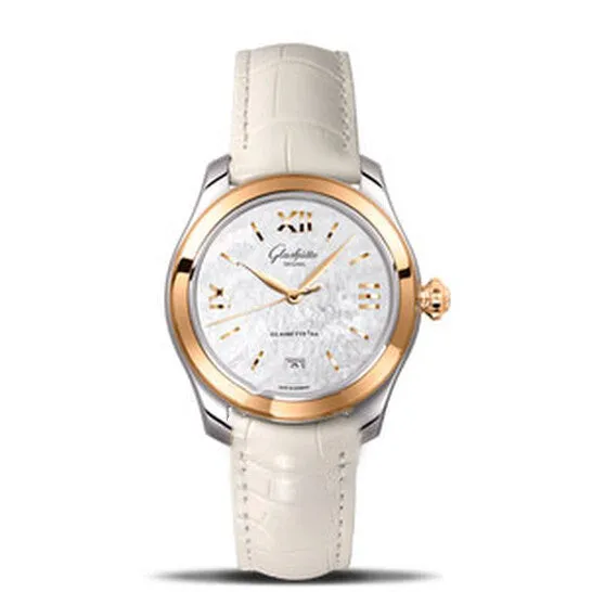 Original Glashutte Serenade Silver Dial Ladies Steel and 18kt Rose Gold Watch 3922090644 JMS always Earrings Original Glashutte Serenade Silver Dial Ladies Steel and 18kt Rose Gold Watch 3922090644 JMS always Earrings