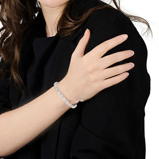 Original Haus of Brilliance 14K White Gold 4 78 cttw Diamond Cluster XLink Bracelet IJ SI2I1 JMS always Bracelets Original Haus of Brilliance 14K White Gold 4 78 cttw Diamond Cluster XLink Bracelet IJ SI2I1 JMS always Bracelets