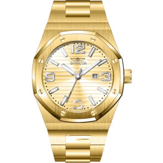 Original Invicta Huracan Goldtone Dial Mens Watch 45782 JMS always Rings