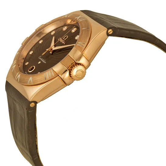 Original Omega Constellation 18kt Rose Gold Brown Dial Ladies Watch 12353356063001 JMS always Watches Original Omega Constellation 18kt Rose Gold Brown Dial Ladies Watch 12353356063001 JMS always Watches