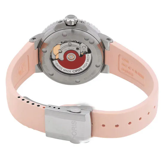 Original Oris Aquis Date Automatic Pink Mother of Pearl Dial Unisex Watch 01 733 7770 415807 4 18 66FC JMS always Watches Original Oris Aquis Date Automatic Pink Mother of Pearl Dial Unisex Watch 01 733 7770 415807 4 18 66FC JMS always Watches